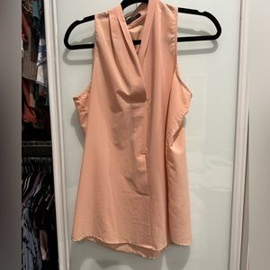 Pink sleeveless tank